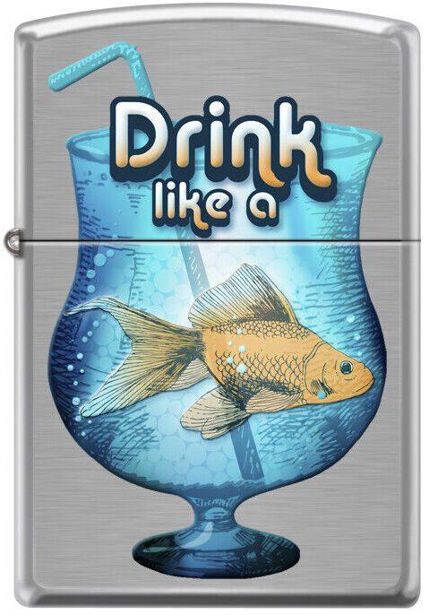 Zapalovač Zippo Drink Like a Fish 9533