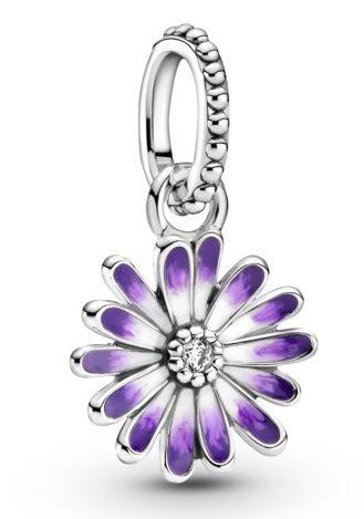 Přívěsek Pandora Purple Daisy 798771C01