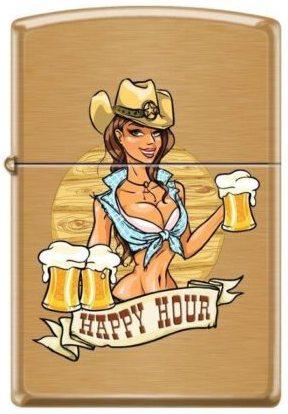 Zapalovač Zippo Happy Hour Cowgirl 1956