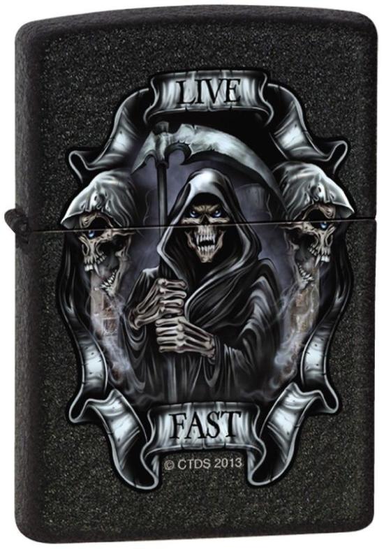Zapalovač Zippo Live Fast 2749