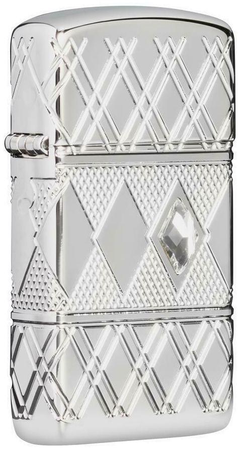 Zapalovač Zippo Diamond Pattern Design 49052