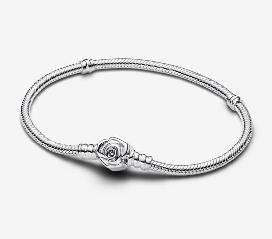 Náramek Pandora Moments Rose 593211C00-19