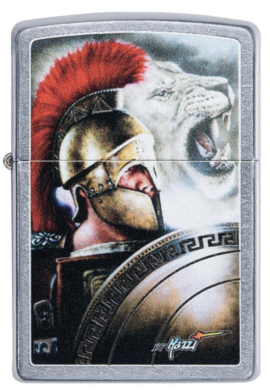 Zapalovač Zippo Mazzi Gladiator Lion 49095