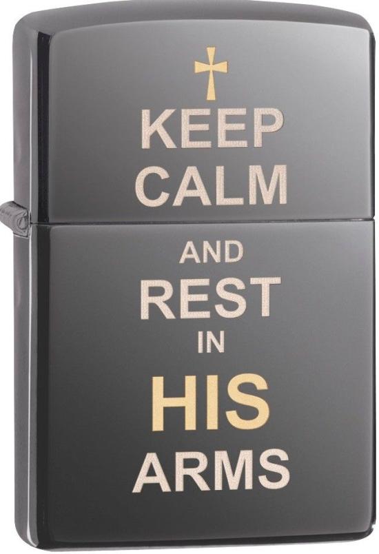 Zapalovač Zippo Keep Calm Desing 29610