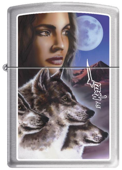 Zapalovač Zippo Mazzi Wolves Night 1934
