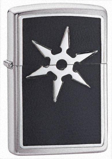 Zapalovač Zippo 6 Point Throwing Star Emblem 20334