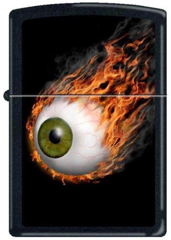 Zapalovač Zippo Flaming Eyeball 2912