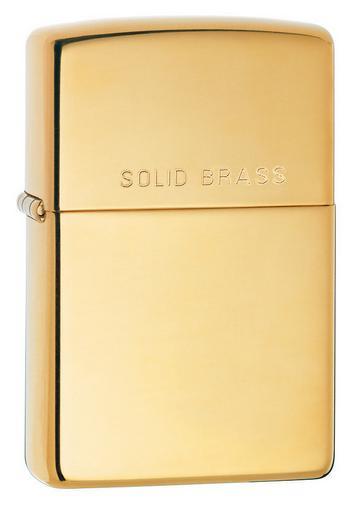Zapalovač Zippo Solid Brass 24001