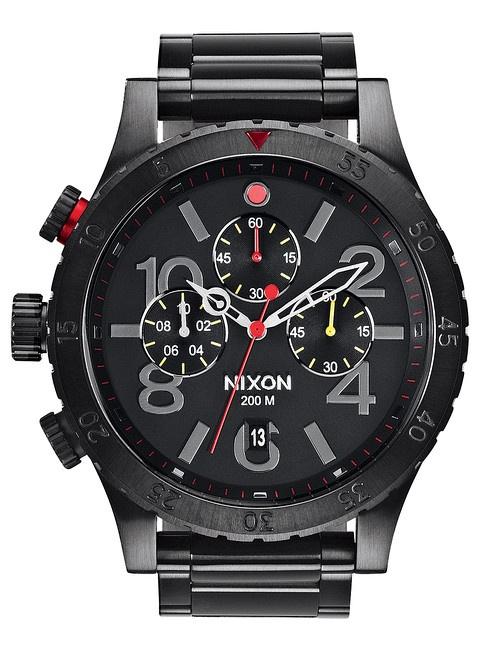 NIXON 48-20 Chrono All Black A486 1320