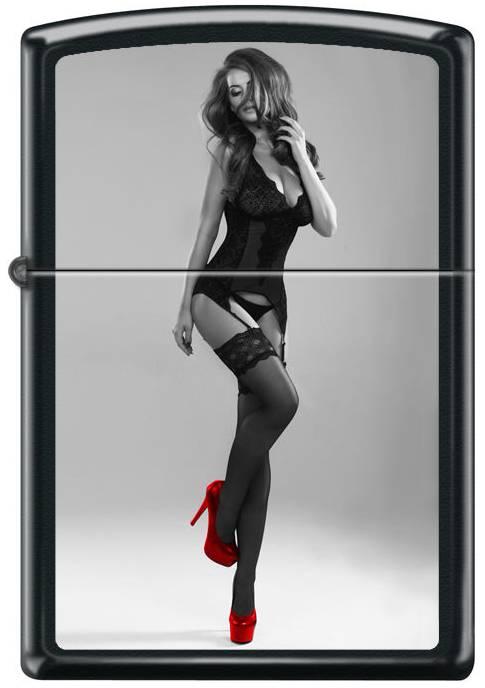 Zapalovač Zippo Red Shoe Girl 3647