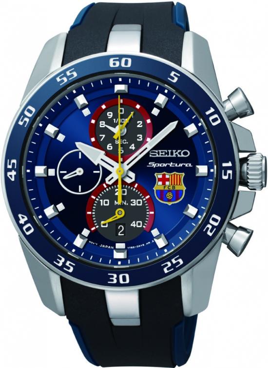 Hodinky Seiko SPC089P2 Sportura FC Barcelona