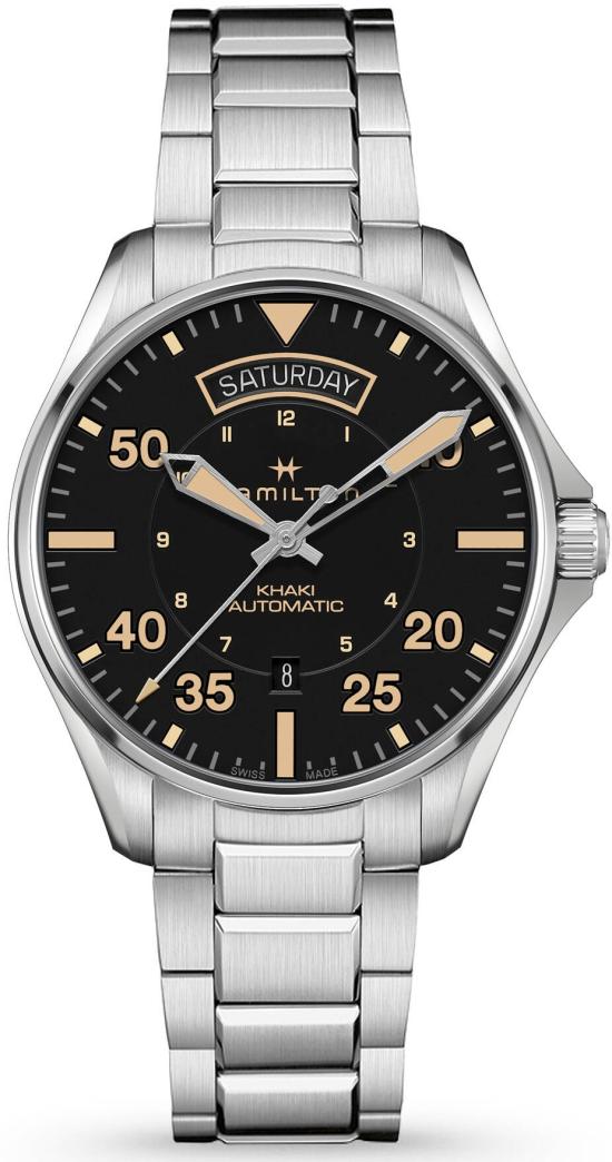 Hodinky Hamilton Khaki Aviation Day Date Automatic H64645131